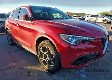 2018 Alfa Romeo Stelvio Ti z USA, uszkodzony, nr VIN ZASFAKBN0J7B72234